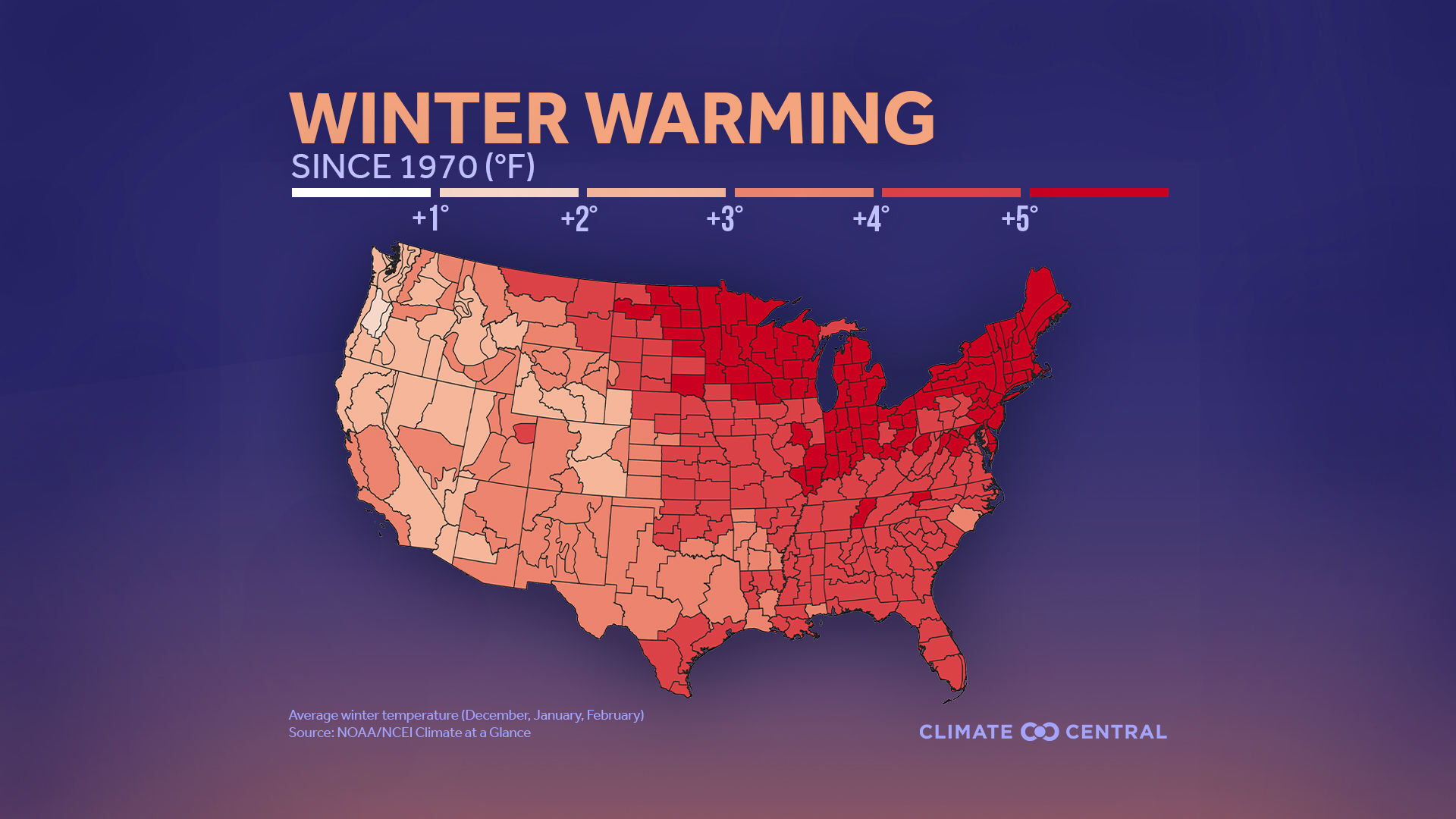 Winter Warming Nationwide